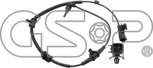 GSP 9A0557 - Датчик ABS, частота обертання колеса autocars.com.ua