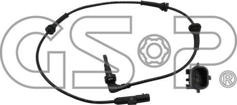 GSP 9A0715 - Датчик ABS, частота обертання колеса autocars.com.ua