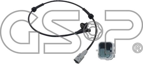GSP 9A1031 - Датчик ABS, частота вращения колеса autodnr.net
