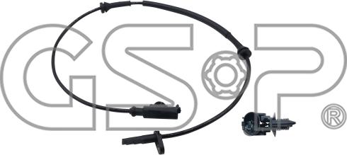 GSP 9A1201 - Датчик ABS, частота вращения колеса autodnr.net
