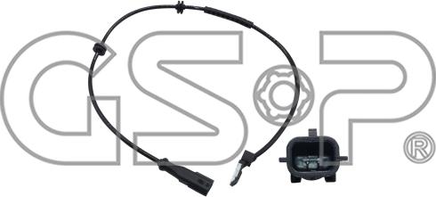 GSP 9A1258 - Датчик ABS, частота обертання колеса autocars.com.ua
