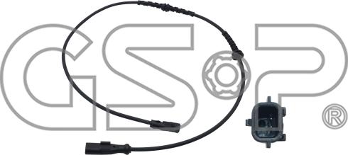 GSP 9A1264 - Датчик ABS, частота обертання колеса autocars.com.ua