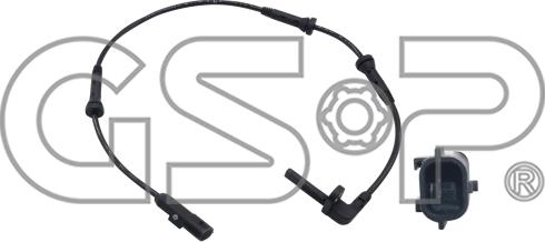 GSP 9A1276 - Датчик ABS, частота обертання колеса autocars.com.ua