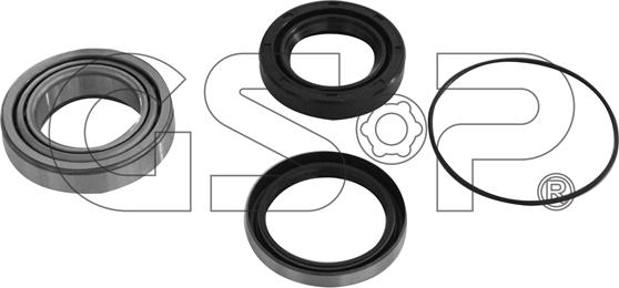 GSP GK1370 - Комплект підшипника маточини колеса autocars.com.ua