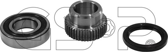 GSP GK3968 - Комплект подшипника ступицы колеса autodnr.net