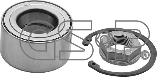 GSP GKX0002 - Комплект підшипника маточини колеса autocars.com.ua