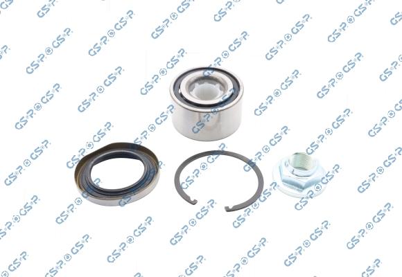 GSP GKX0239 - Комплект підшипника маточини колеса autocars.com.ua