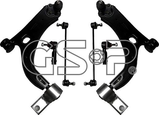 GSP S990021SK - Подвеска колеса, комплект autodnr.net
