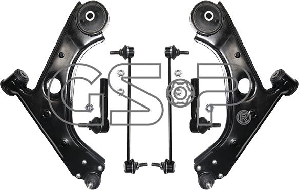 GSP S990062SK - Ремкомплект, поперечний важіль підвіски autocars.com.ua
