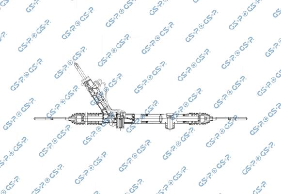 GSP SR900832 - Рульовий механізм, рейка autocars.com.ua