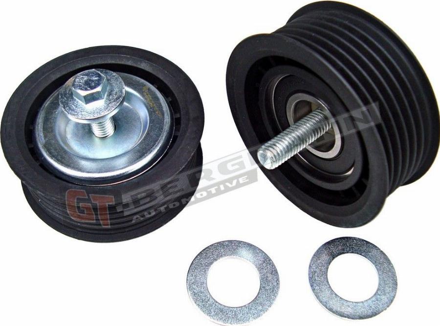 GT-BERGMANN GT51-011 - Паразитний / провідний ролик, поліклиновий ремінь autocars.com.ua