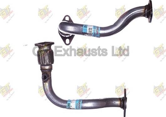 GT Exhausts G301197 - Труба вихлопного газу autocars.com.ua