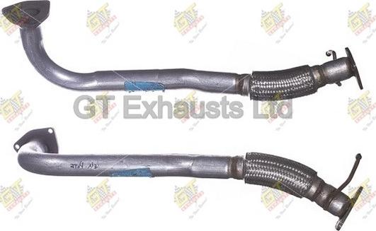 GT Exhausts G301310 - Труба вихлопного газу autocars.com.ua