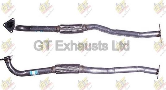 GT Exhausts G301413 - Труба вихлопного газу autocars.com.ua