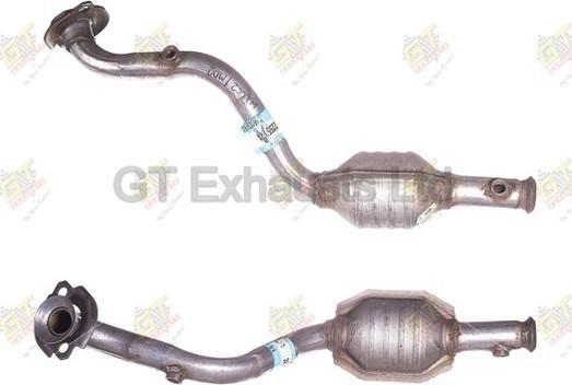 GT Exhausts G322550 - Каталізатор autocars.com.ua