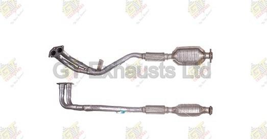 GT Exhausts G380014 - Каталізатор autocars.com.ua