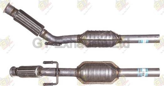 GT Exhausts G380200 - Каталізатор autocars.com.ua