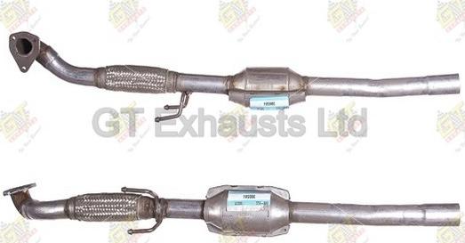 GT Exhausts G380201 - Каталізатор autocars.com.ua