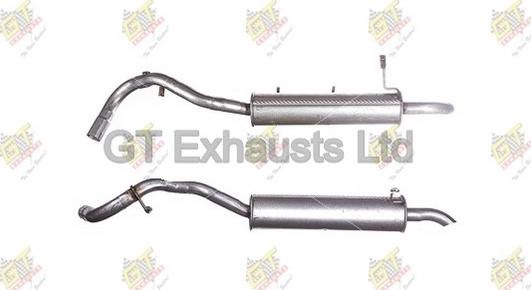 GT Exhausts GAN541 - Глушник вихлопних газів кінцевий autocars.com.ua