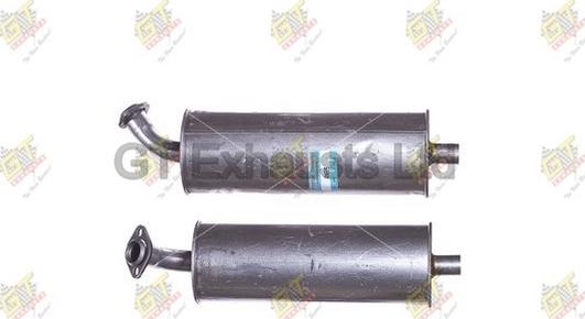 GT Exhausts GAN605 - Середній глушник вихлопних газів autocars.com.ua