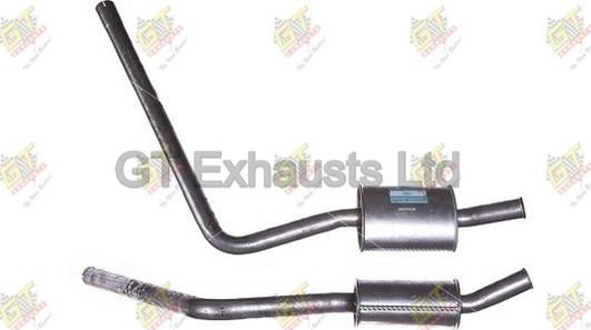 GT Exhausts GAN611 - Глушник вихлопних газів кінцевий autocars.com.ua