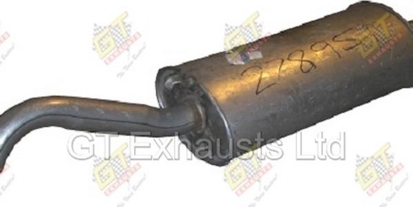 GT Exhausts GAU097 - Глушник вихлопних газів кінцевий autocars.com.ua