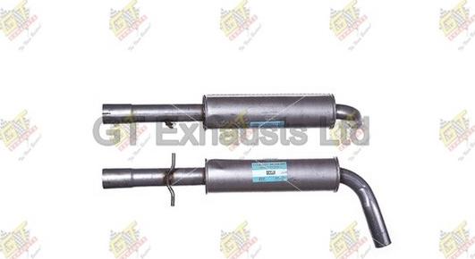 GT Exhausts GAU230 - Средний глушитель выхлопных газов autodnr.net