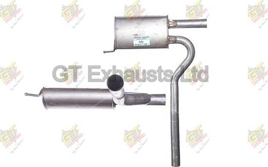 GT Exhausts GAU264 - Труба вихлопного газу autocars.com.ua