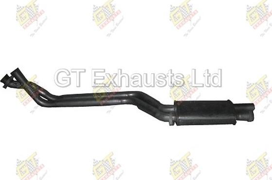GT Exhausts GBM196 - Предглушітель вихлопних газів autocars.com.ua
