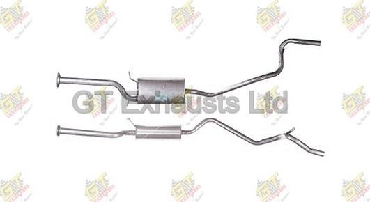 GT Exhausts GCL096 - Глушник вихлопних газів кінцевий autocars.com.ua