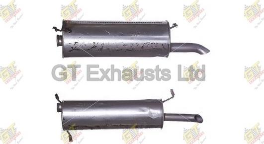 GT Exhausts GCN212 - Глушник вихлопних газів кінцевий autocars.com.ua