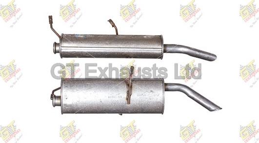 GT Exhausts GCN349 - Глушник вихлопних газів кінцевий autocars.com.ua