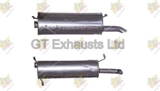 GT Exhausts GCN359 - Глушник вихлопних газів кінцевий autocars.com.ua