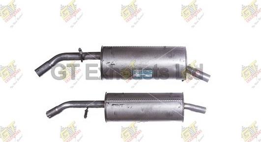 GT Exhausts GCN502 - Глушник вихлопних газів кінцевий autocars.com.ua