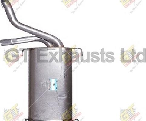 GT Exhausts GCN655 - Глушник вихлопних газів кінцевий autocars.com.ua