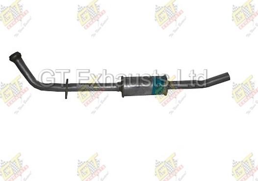 GT Exhausts GDN246 - Середній глушник вихлопних газів autocars.com.ua