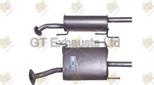 GT Exhausts GDN596 - Глушник вихлопних газів кінцевий autocars.com.ua