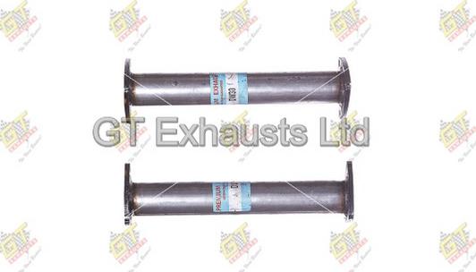 GT Exhausts GDW030 - Труба вихлопного газу autocars.com.ua