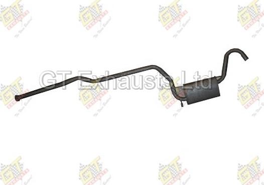 GT Exhausts GFD630 - Середній глушник вихлопних газів autocars.com.ua