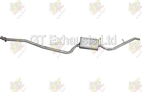 GT Exhausts GFD943 - Глушник вихлопних газів кінцевий autocars.com.ua