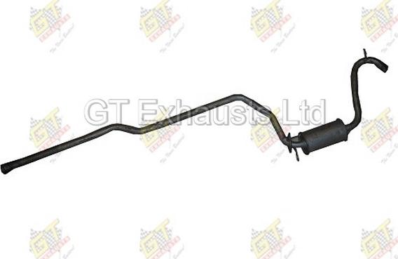 GT Exhausts GFD975 - Середній глушник вихлопних газів autocars.com.ua