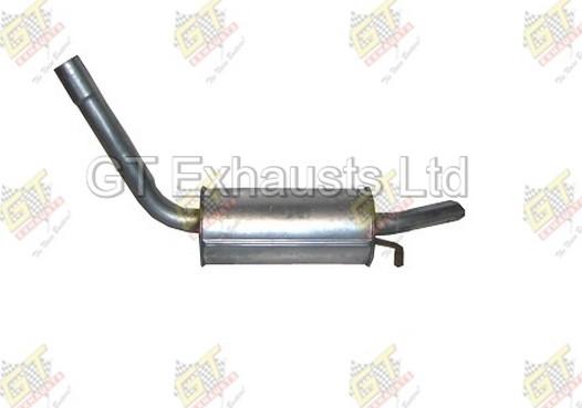 GT Exhausts GFE117 - Глушник вихлопних газів кінцевий autocars.com.ua