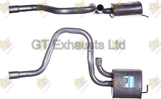 GT Exhausts GFE627 - Глушитель выхлопных газов, конечный autodnr.net