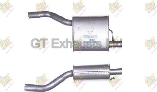 GT Exhausts GFE690 - Глушник вихлопних газів кінцевий autocars.com.ua