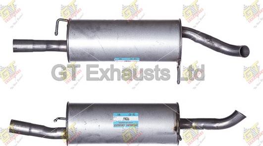 GT Exhausts GFE967 - Глушник вихлопних газів кінцевий autocars.com.ua