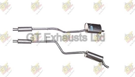 GT Exhausts GFT503 - Глушник вихлопних газів кінцевий autocars.com.ua