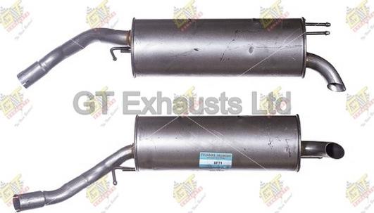 GT Exhausts GFT768 - Глушник вихлопних газів кінцевий autocars.com.ua