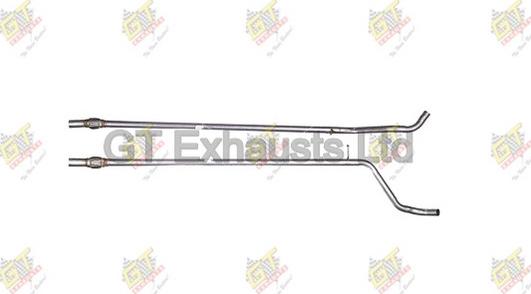 GT Exhausts GFT786 - Труба вихлопного газу autocars.com.ua