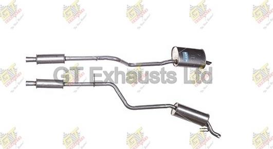 GT Exhausts GFT808 - Глушник вихлопних газів кінцевий autocars.com.ua