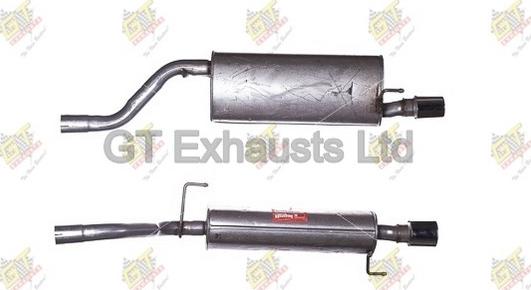 GT Exhausts GFT836 - Глушник вихлопних газів кінцевий autocars.com.ua